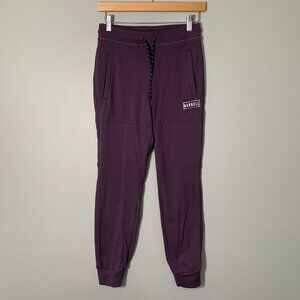 The Barbell Cartel Womens Purple Tapered Athletic Joggers Size Small